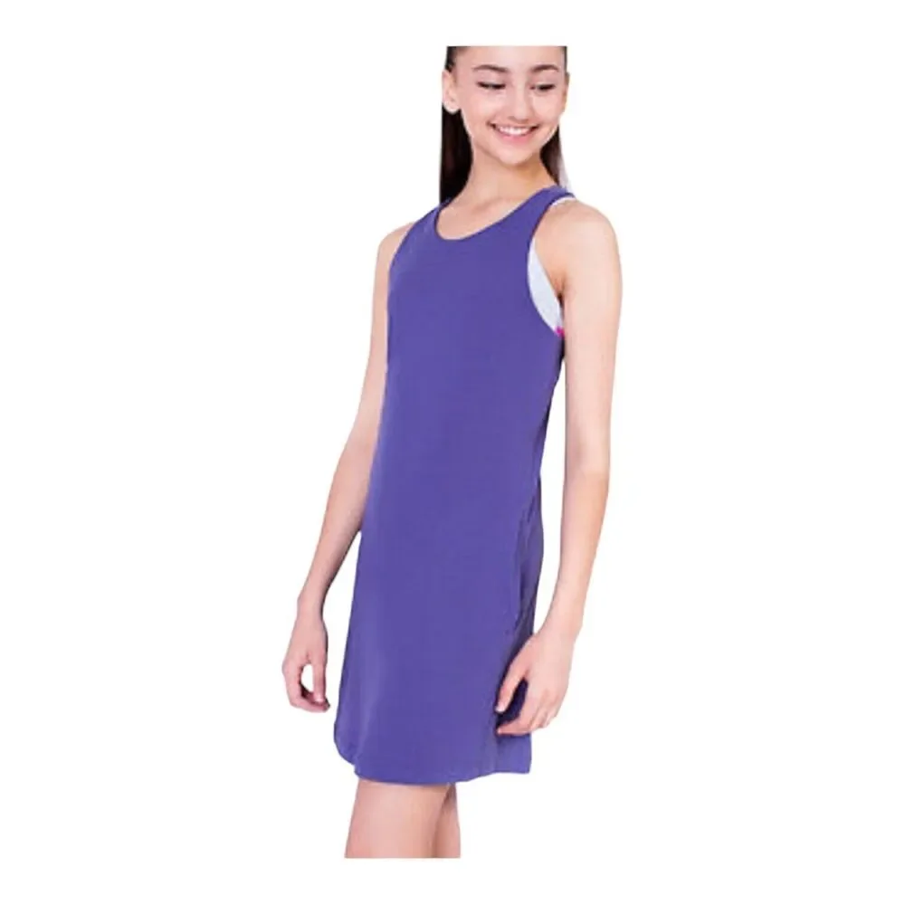 LULULEMON IVIVVA Paradise Play Dress Stoney Grape‎ Purple Youth Size 14 Adult XS